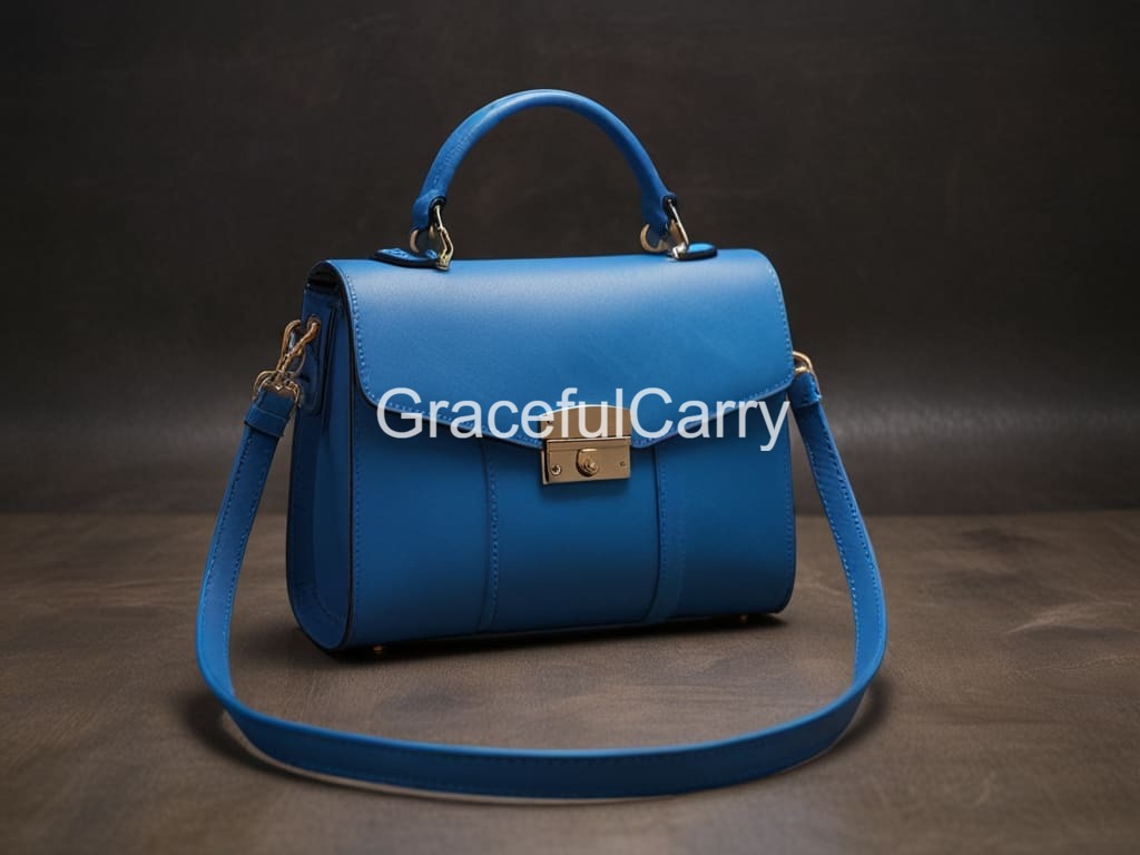 Electric Blue Satchel